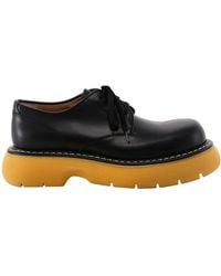 Bottega Veneta - Bounce Lace-Up Shoes, Brand Size 43 Us - Lyst