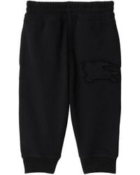 Burberry - Toddler Equestrian Knight Applique Cotton Track Pants - Lyst
