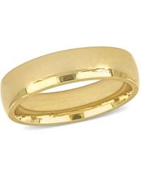 Amour - 5.5Mm Finish Comfort Fit Wedding Band - Lyst