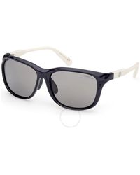 Moncler - Smoke Rectangular Sunglasses Ml0234-k 90a 60 - Lyst