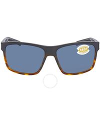 Costa Del Mar - Slack Tide Grey Polarized Polycarbonate Sunglasses Slt 181 Ogp 60 - Lyst