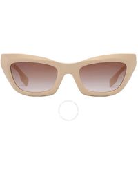 Burberry - Brown Gradient Cat Eye Sunglasses Be4409 409213 51 - Lyst