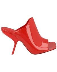 Ferragamo - Era X5 Patent Leather Mules - Lyst