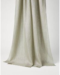 Brunello Cucinelli - Wool Silk Blend Scarf, Brand (Us - Lyst