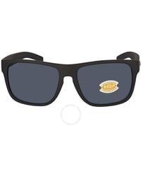 Costa Del Mar - Cta Del Mar Spearo Xl Grey Polarized Polycarbonate Sunglasses - Lyst