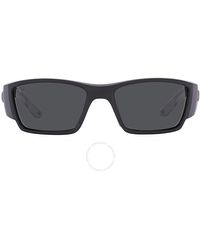 Costa Del Mar - Corbina Pro Grey Polarized Glass Wrap Sunglasses 6s9109 910904 61 - Lyst