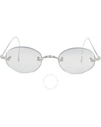 Mr. Leight - Makena S Greenwash Oval Sunglasses Ml4013 Plt/grnwsh 46 - Lyst