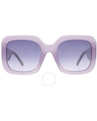 Marc Jacobs - Violet Shaded Square Sunglasses Marc 647/s 0b1p/dg 53 - Lyst