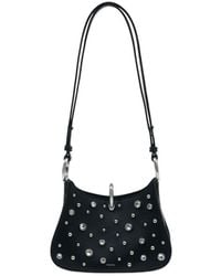 Rabanne - Studded Calfskin Shoulder Bag - Lyst