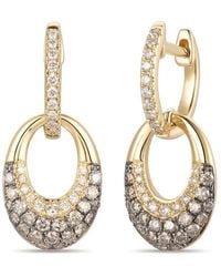 Le Vian - Ladies Chocolate & Honey Earrings Set - Lyst