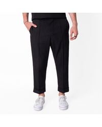 Balmain - Tailored Slouch Wool Trousers - Lyst