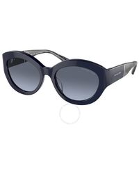 Michael Kors - Brussels Grey Blue Gradient Cat Eye Sunglasses Mk2204u 39488f 54 - Lyst