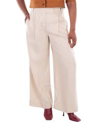 Max Mara - Lira Linen Pants, Brand Size 44 (Us - Lyst