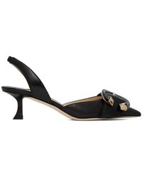 Jimmy Choo - Moni 50 Nappa Slingback Pumps, Brand Size 37 Us - Lyst
