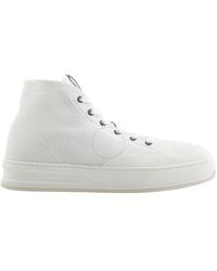 Tod's - Knit High-Top Sneakers, Brand Size 7.5 Us - Lyst