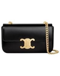 Celine - Claude Chain Shoulder Bag - Lyst
