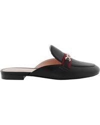 Bally - Christiana Leather Slippers, Brand Size 35 Us - Lyst