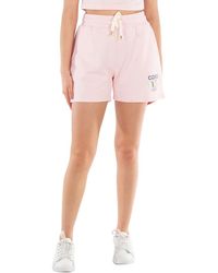 CASABLANCA - Logo-Print Organic Cotton Shorts - Lyst