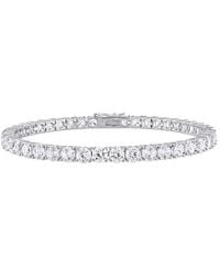 Amour - 14 1/4 Ct Tgw Created Sapphire Bracelet - Lyst