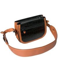 Balenciaga - Exotic Skin Leather Shoulder Camera Purse Bag And Crocodile - Lyst