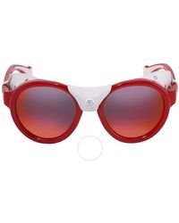 Moncler - Mirror Round Sunglasses Ml0046 67c 52 - Lyst