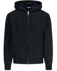 Burberry - Equestrian Knight Patch Zip Hoodie - Lyst