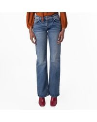 Bally - Wide-Leg Denim Jeans - Lyst