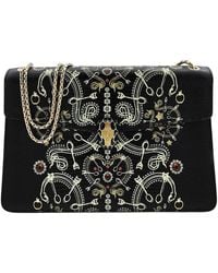 BVLGARI - Serpenti Forever Pop-Heart Lizard-Leather Shoulder Bag - Lyst