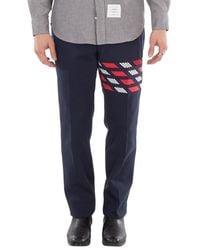 Thom Browne - 4-Bar Unconstructed Mogador Trousers - Lyst