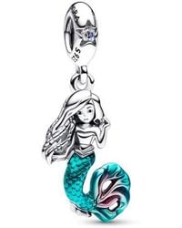 PANDORA - Ladies Disney The Little Mermaid Ariel Dangle Charm - Lyst