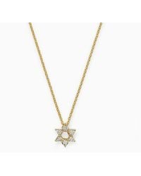Roberto Coin - Tiny Treasures Diamond Star Of David Necklace - Lyst