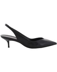 Stuart Weitzman - Eva Patent Leather Slingback Pumps - Lyst