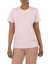 Moncler - Cotton Slogan Print Short-sleeve T-shirt - Lyst