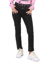 Pinko - Sabrina 1 Cropped Skinny Jeans - Lyst