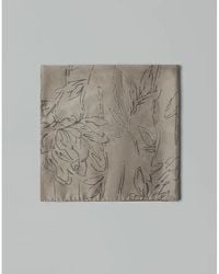 Brunello Cucinelli - Khaki Silk Floral Neck Wrap - Lyst