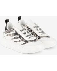 Roberto Cavalli - Firenze Python Flame Sneakers, Brand Size 41 Us - Lyst