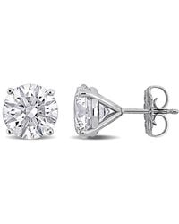 Created Forever - 6Ct Tw Lab-Grown Diamond Martini-Style Stud Earrings - Lyst