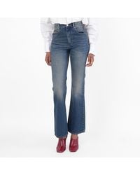 Isabel Marant - Isabel Marant Belvira High-Rise Bootcut Jeans, Brand Size 34 Us - Lyst