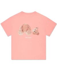 Palm Angels - Girls Bear Logo T-Shirt - Lyst