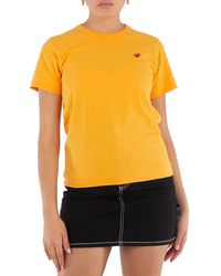 COMME DES GARÇONS PLAY - Heart Emblem T-Shirt - Lyst