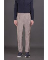 Moorer - Light Tailored Trousers - Lyst