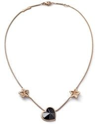 Baccarat - 18K Plated On Sterling, Crystal Heart Princess Necklace 2812893 - Lyst