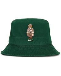 Polo Ralph Lauren - Polo Bear Cotton Bucket Hat - Lyst