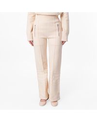 Burberry - Houndstooth Jacquard Wool-Blend Trousers - Lyst