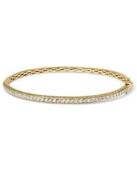 Haus of Brilliance - 14K 1.00 Cttw Half Eternity Diamond Bangle Bracelet (G-H Color, Si2-I1 Clarity) - Lyst