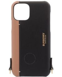 Burberry - Two-tone Leather Iphone 11-pro Case - Lyst