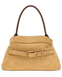 Marc Jacobs - Suede The Dakota Shoulder Bag Sahara Borse A Mano - Lyst