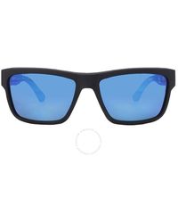 Spy - Frazier Sosi Happy Gray Green Polar Dark Blue Spectra Mirror Square Sunglasses 6800000000128 - Lyst
