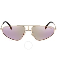 Carrera - Violet Mirror Geometric Sunglasses 1021/s 0s9e/13 58 - Lyst