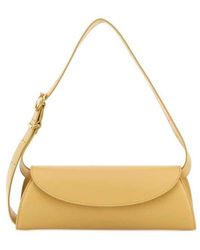 Jil Sander - Leather Small Cannolo Shoulder Bag Slimer Borse A Mano - Lyst